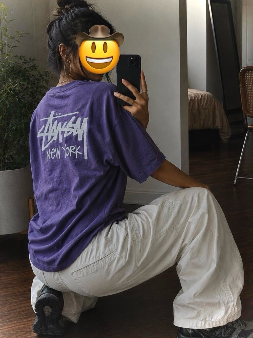 🆕 STUSSY T Shirt XL Stüssy New York Chapter Exclusive Grail Color Way - Picture 5 of 5